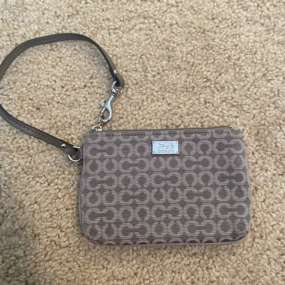 Coach wristlet
